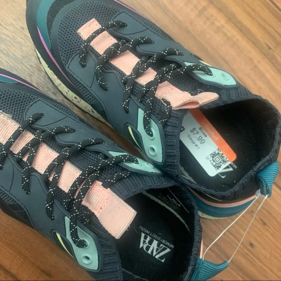 Zara Kids Multi-Pieced Sock style Sneakers. EU32. US1 - Picture 8 of 9